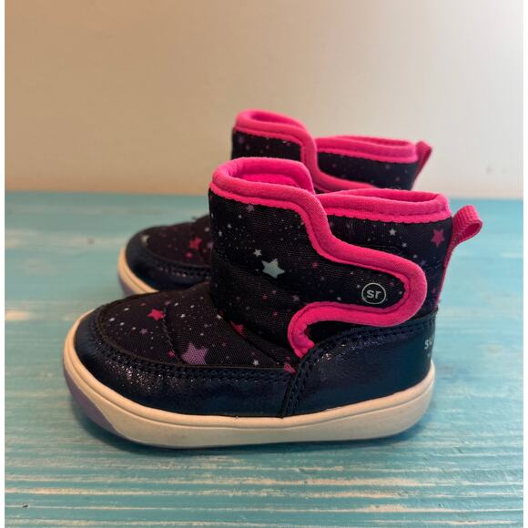 Surprize by Stride Rite Aster Infant/ Toddler Boots Size US 3M - Picture 4 of 6
